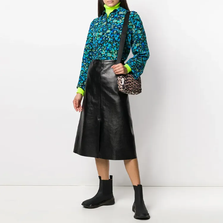 GANNI Shirts Women's Green-1