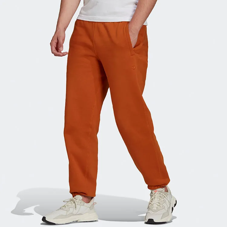 Adidas Originals Trefoil Knitted Sweatpants Men Orange Red-1