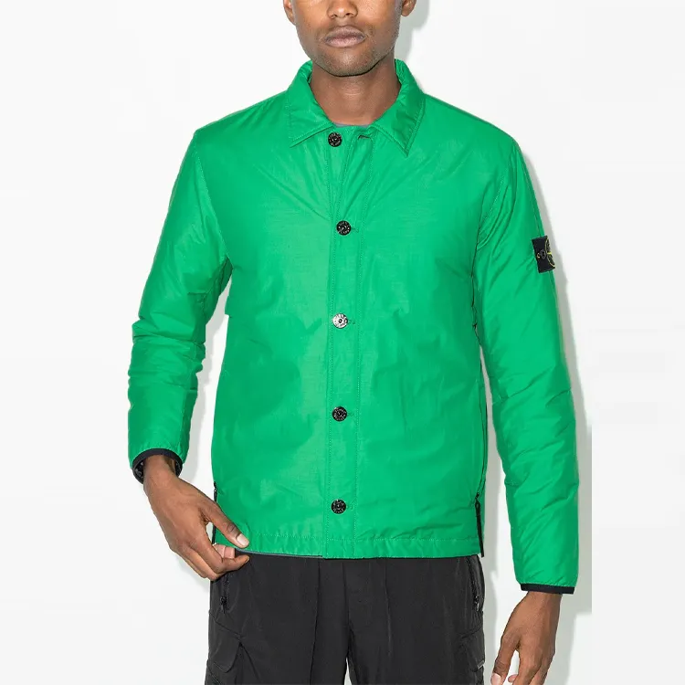 STONE ISLAND Shirts Men Green-1