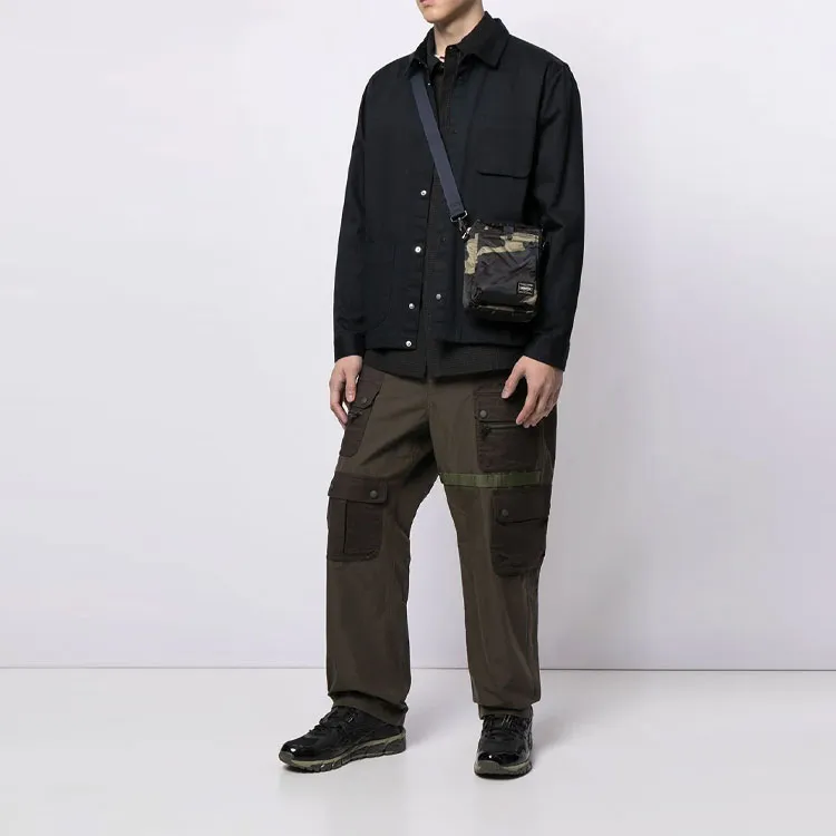 White Mountaineering Multi pocket Cotton blend Parachute Trousers-1