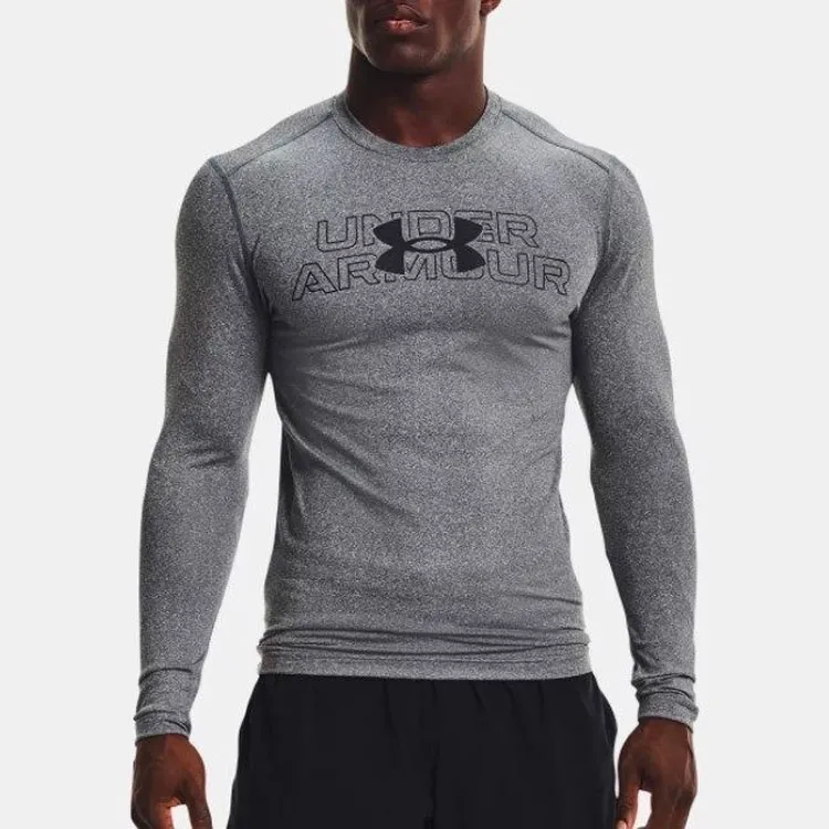 Under Armour Fitness Clothing Men Gray-3