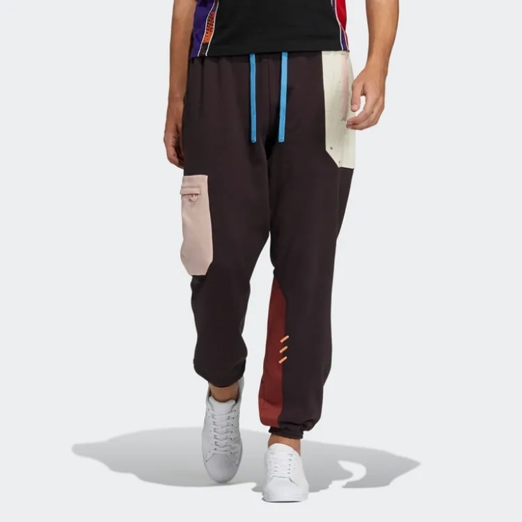 Adidas Originals Knitted Sports Pants Unisex Tan-2