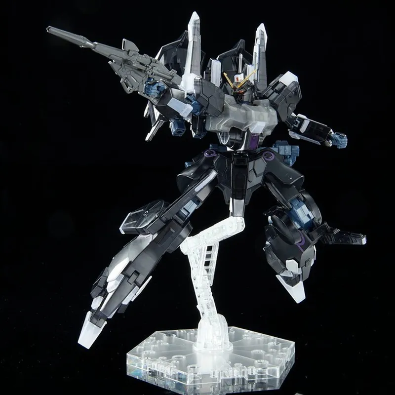 BANDAI HGUC 1/144 Event Exclusive, Mobile Suit Gundam NT Silver Bullet Crusher Model Kits Multicolor Transparent-2