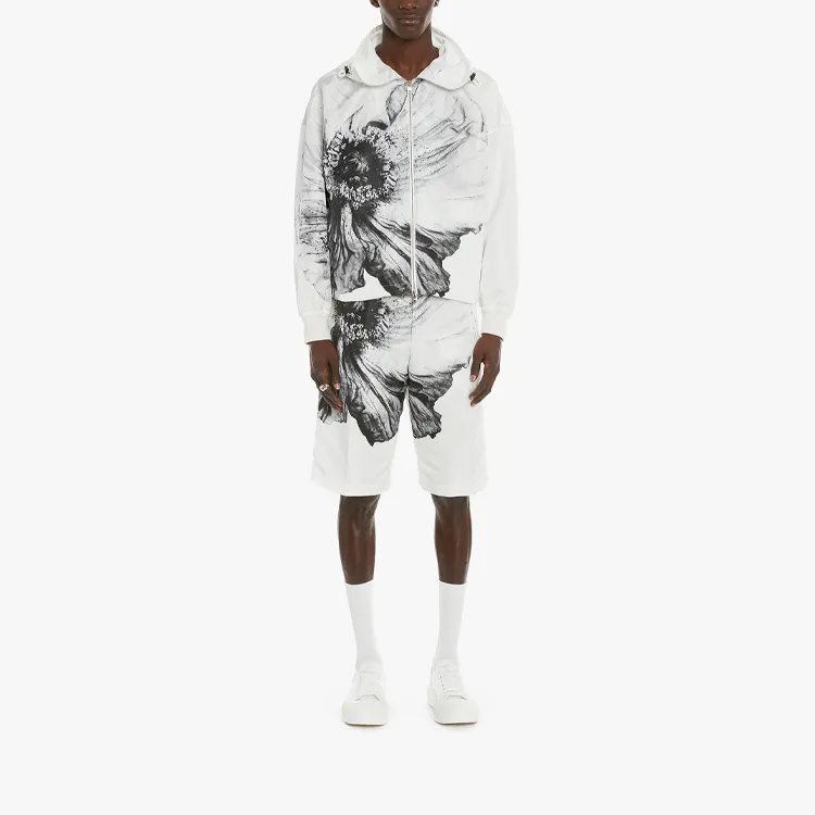 Alexander McQueen SS22 Casual Shorts Men's White-1