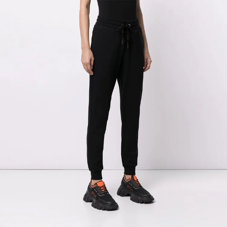 ARMANI EXCHANGE Knitted Sweatpants Women's Black-3
