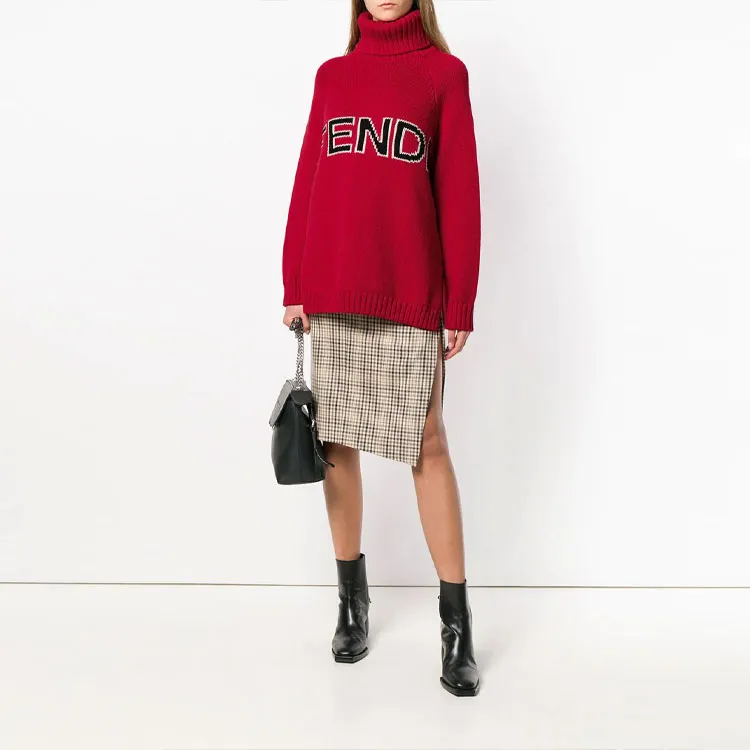 FENDI Sweaters Women's Red-1