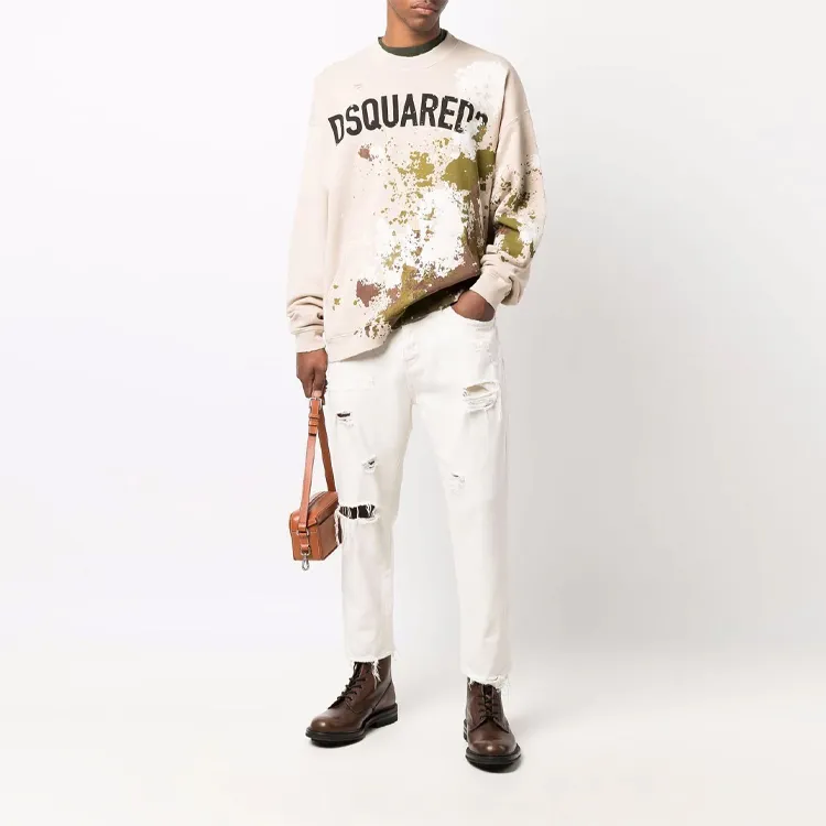 DSQUARED 2 Sweatshirts Men Nude-1
