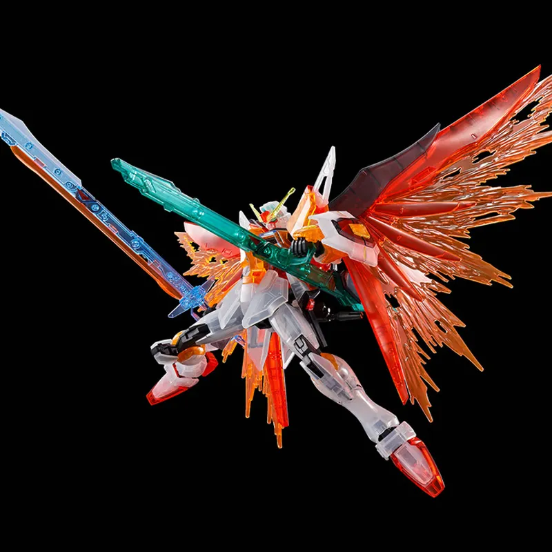 BANDAI 1 144 HGUC Mobile Suit Gundam SEED Destiny Gundam Heinrich's Custom Unit Multicolor Transparent Model Kits 13cm-3