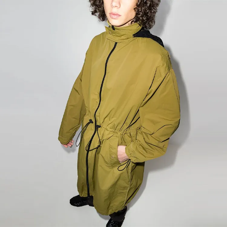 Bottega Veneta Parka Coats Men's Green-1