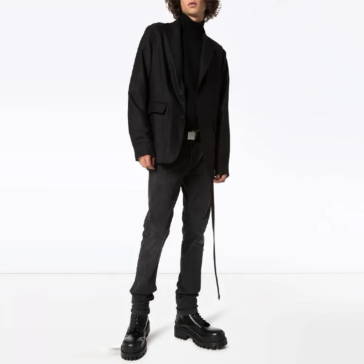 Alexander McQueen Jeans Men Black-2
