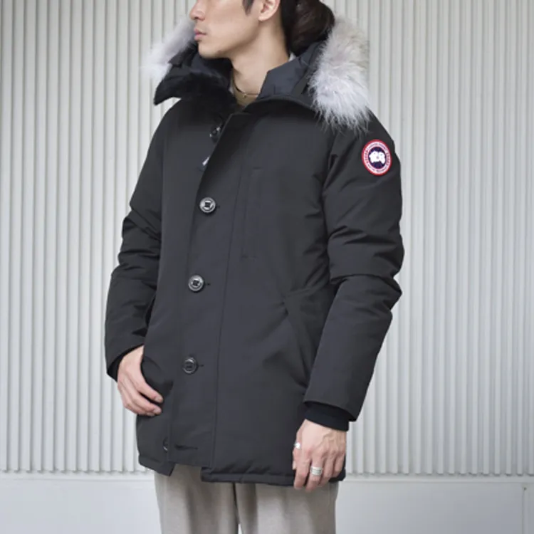Canada Goose Jasper Series Down Jacket Men's Black-3