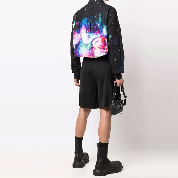 Valentino Shirts Men Black-3