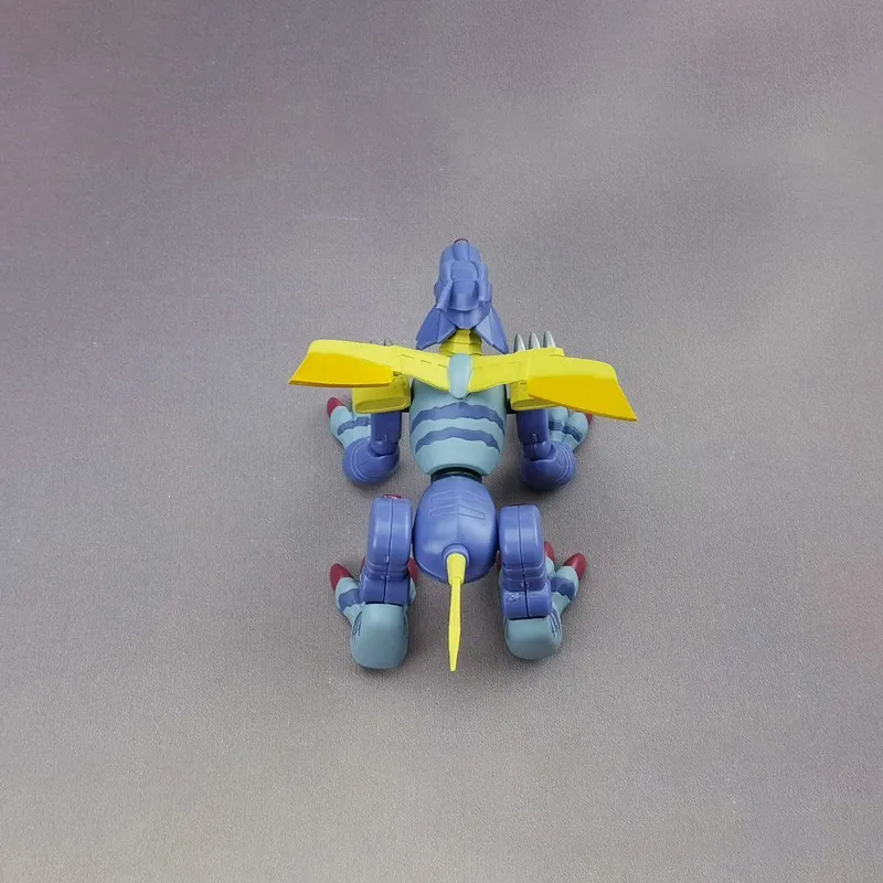 BANDAI Tentomon Digimon Anime Character Metal Garurumon Palm-Operated SHODO Food Play Assembled Models-2
