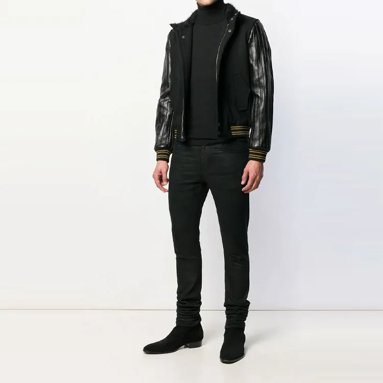 SAINT LAURENT FW21 Jackets & Coats Men's Black-1