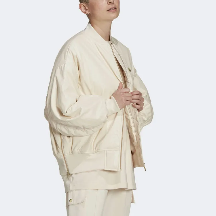 Adidas Originals Jackets Women's Yellow White-3