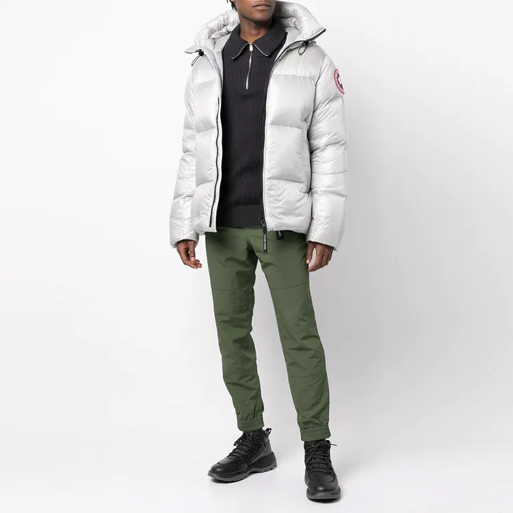 Canada Goose Canada Goose Crofton Down Jacket Winter Men's Silver White-1