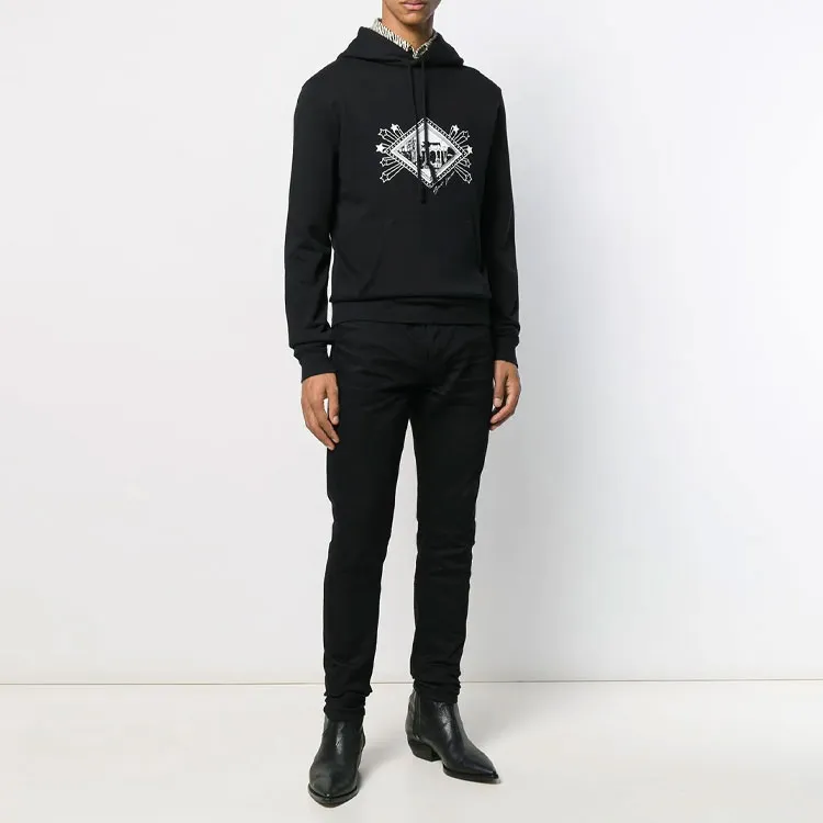 SAINT LAURENT Sweatshirt Men's Black-1