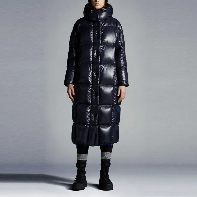 Moncler Parnaiba Series Down Jackets Women's Midnight Blue-2