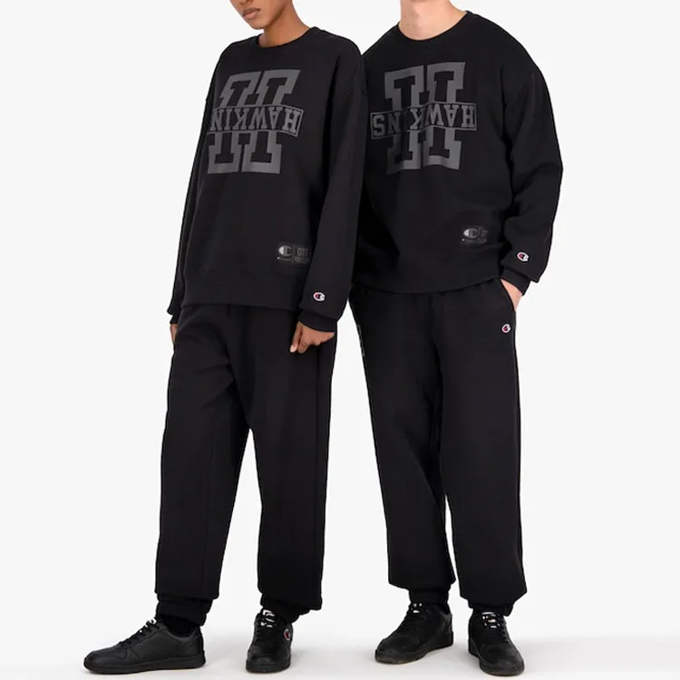 Champion X Stranger Things Sweatshirts Unisex Black-1