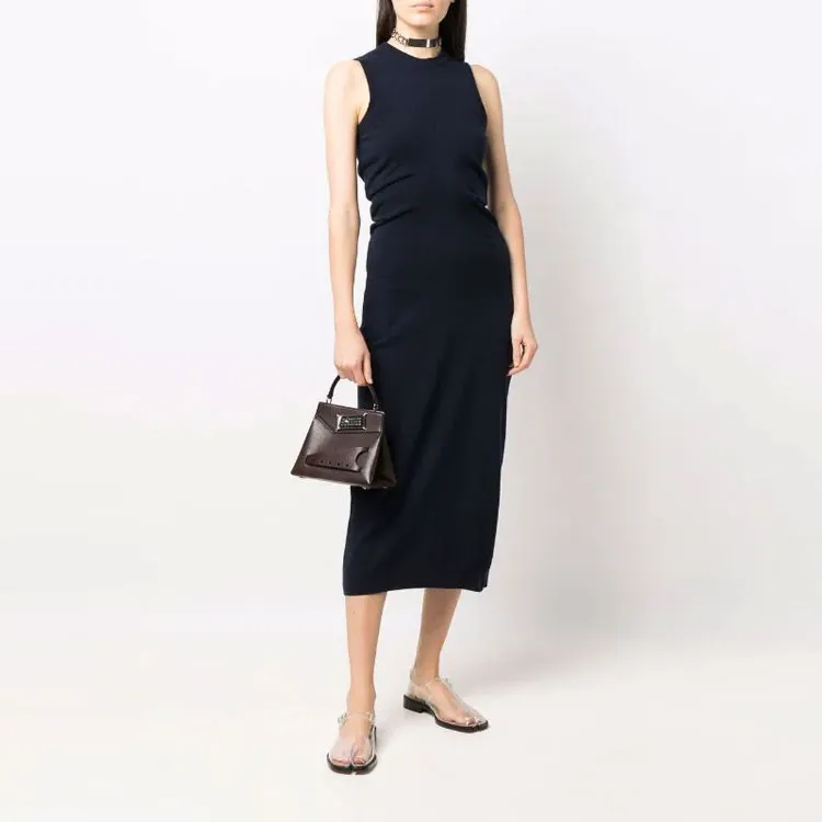 Maison Margiela Sleeveless Dresses Women's Blue-1