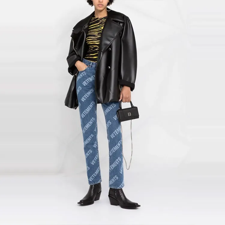 Vetements Jeans Women's Blue-1