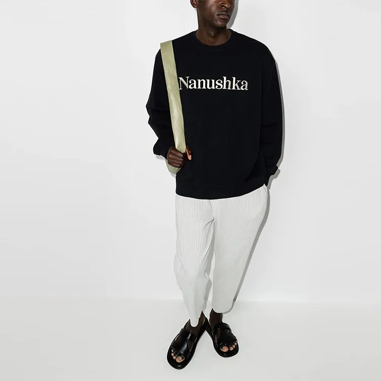 NANUSHKA Remy Embroidered Logo Sweatshirt-1