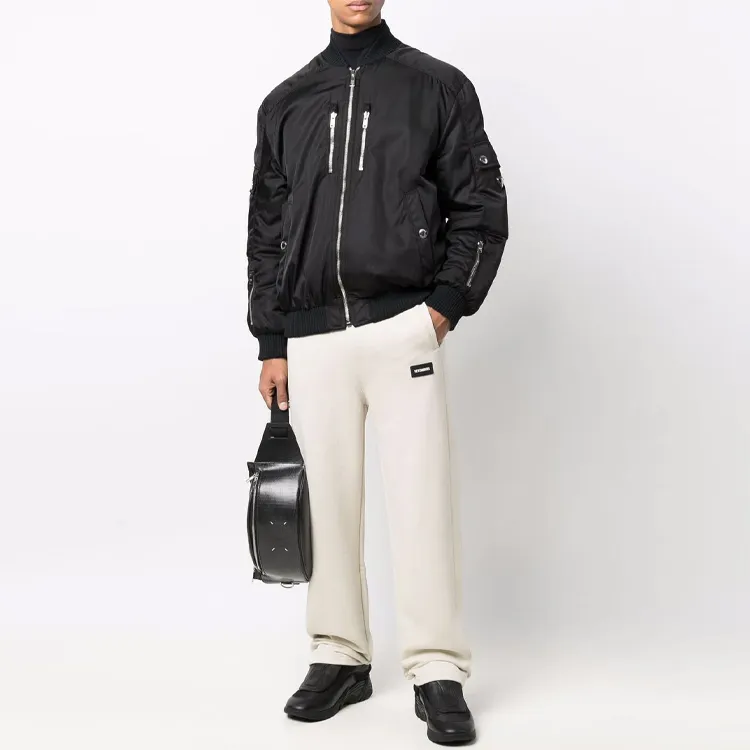 Vetements Logo Patch Tapered Leg Sweatpants-1
