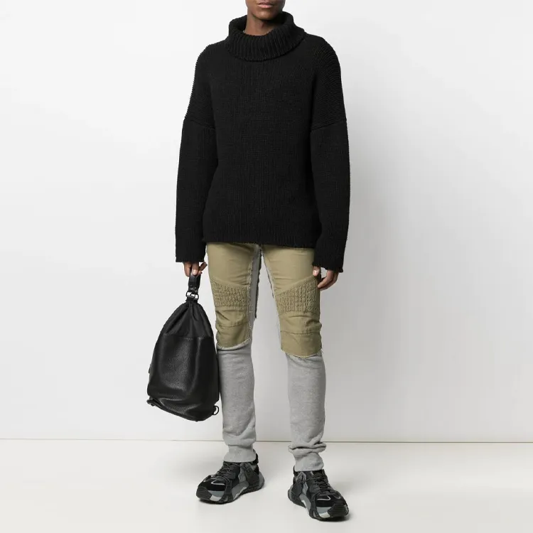 BALMAIN Knitted Sweatpants Men's Green-1