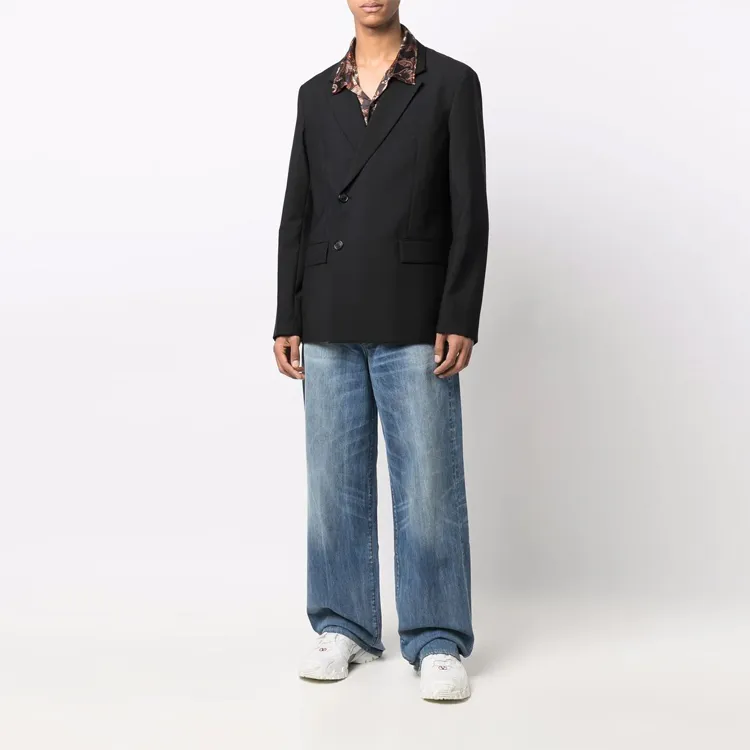 AMIRI Wide Leg Baggy Jeans-1