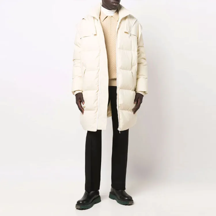 Bottega Veneta Down Jacket Men's White-1