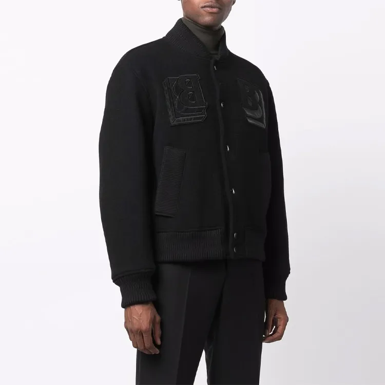 Burberry Wool Varsity Bomber-2
