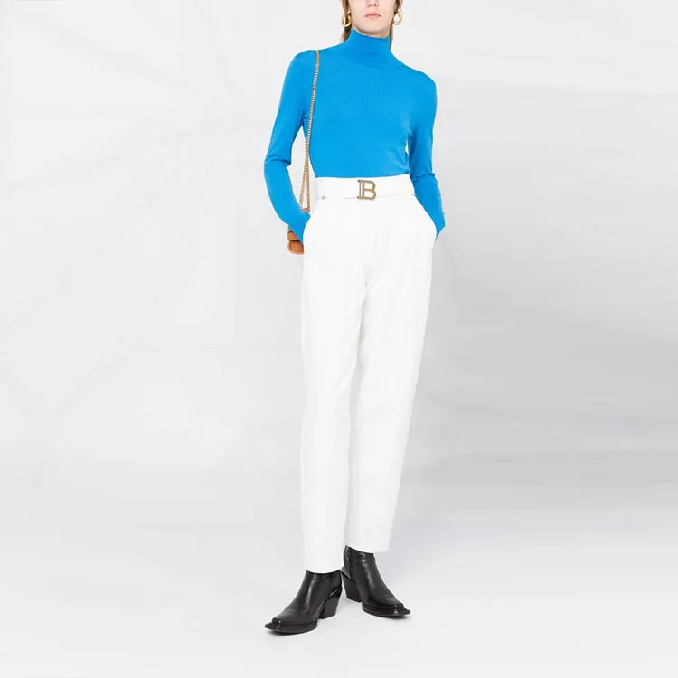 BALMAIN Jeans Women's White-2