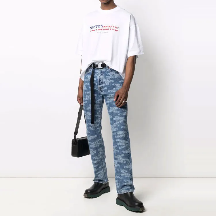 Vetements T-Shirts Unisex White-1