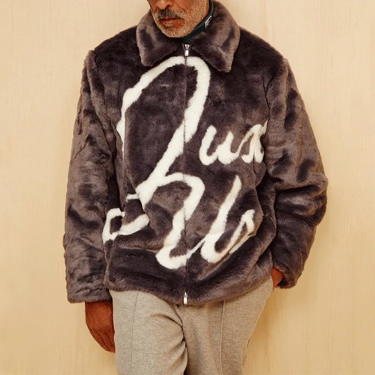KITH Faux Fur Coaches Jacket-2