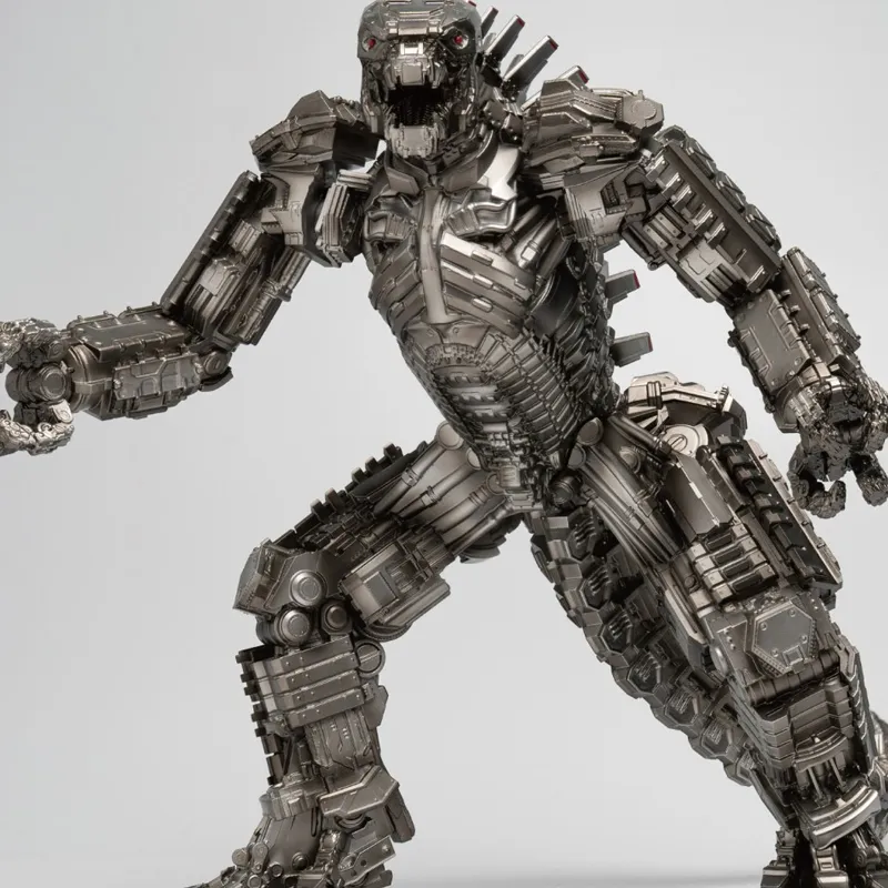 BANDAI BNF Godzilla Vs King Kong, Mechagodzilla Assembled Models 22cm-1