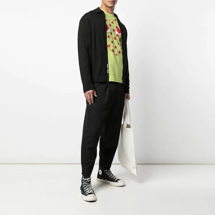 CDG Play T Shirts Men Green-2