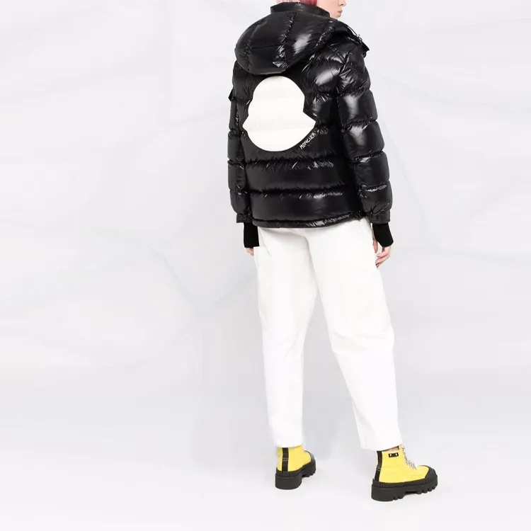 Moncler Maya Short Down Jacket Black-2