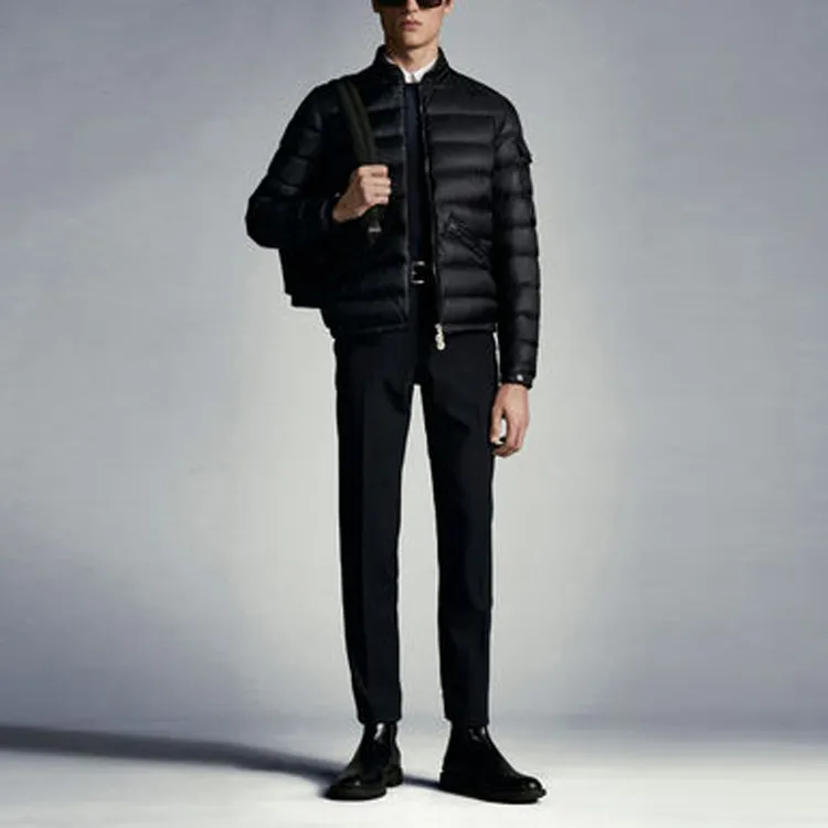 Moncler Down Jacket Men's Dark Blue-4