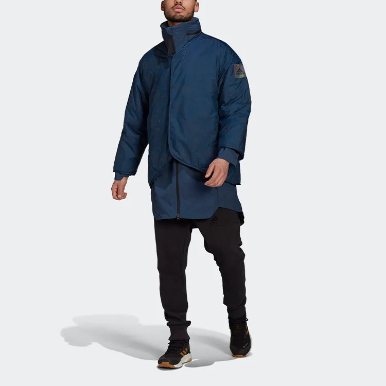 Adidas Puffer Jacket Men's Blue-2