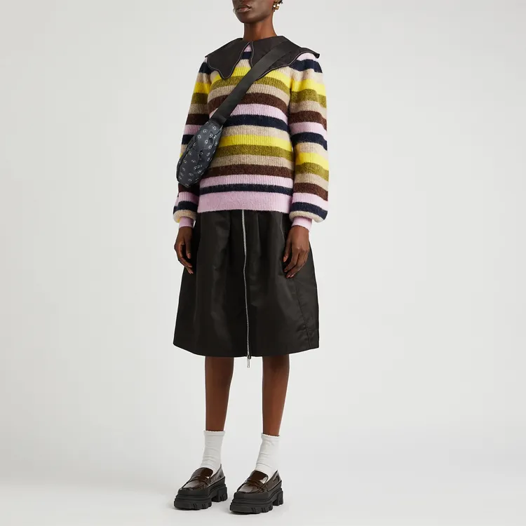 GANNI FW21 Fitted Sweater Women's Multicolor-1