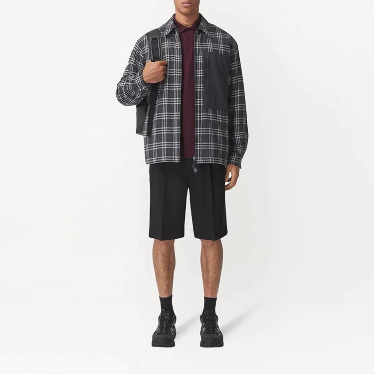 Burberry Check Pattern Jacket-2
