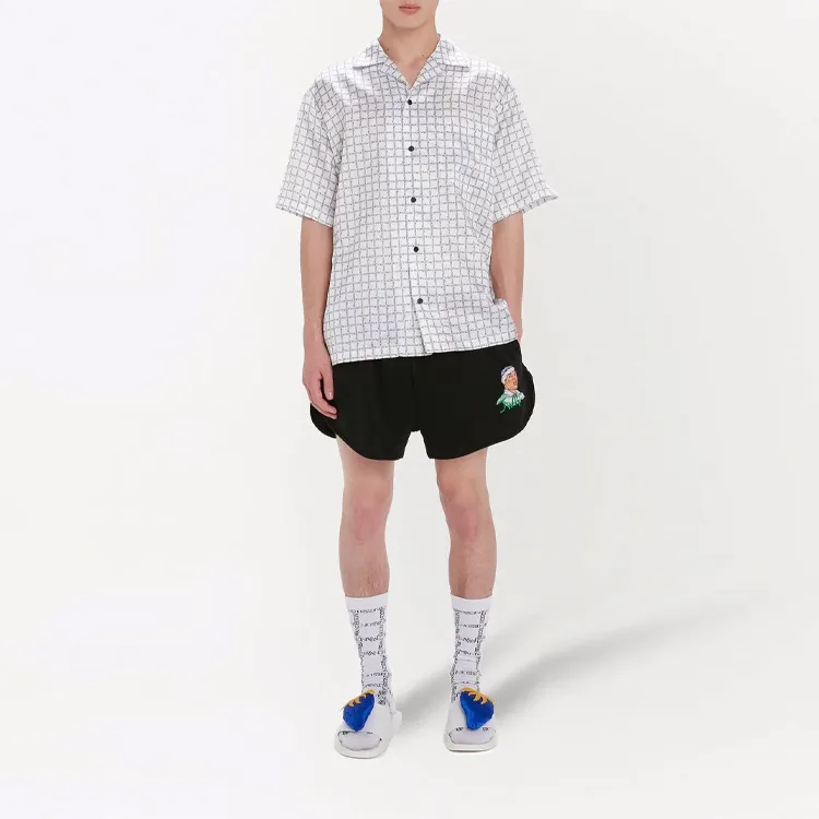 JW Anderson Sports Shorts Men Black-1