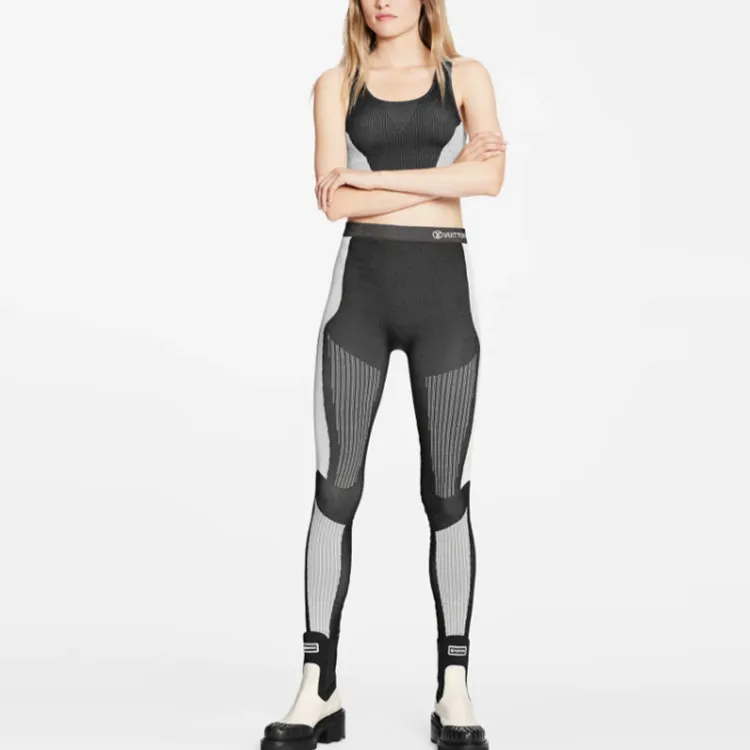 LOUIS VUITTON Sports Pants Women's Gray-1