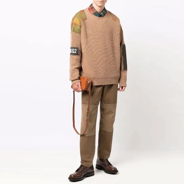 DSQUARED 2 Cashmere Sweaters Men Brown-3