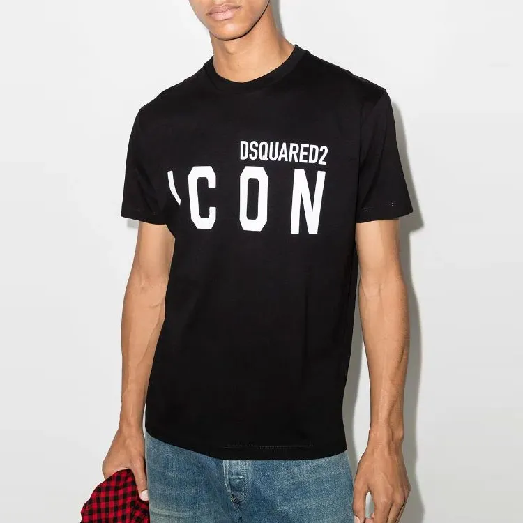 DSQUARED2 Icon Logo print T shirt-2