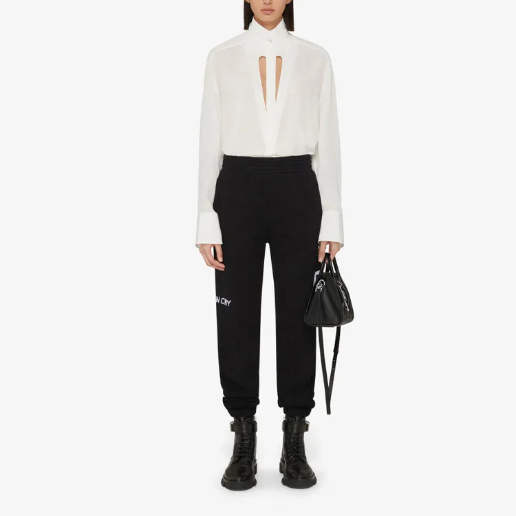 Givenchy Logo Embroidered Sweatpants-1