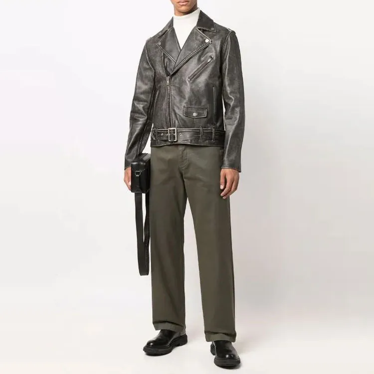 Golden Goose Deluxe Brand Zipped Biker Jacket-1