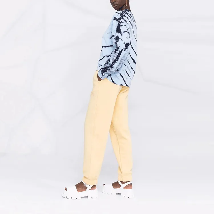 GANNI Sports Pants Women's Yellow-2