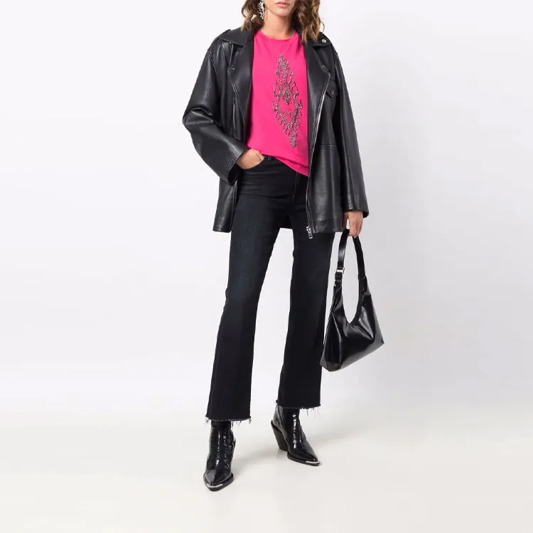 MOTHER The Hustler Ankle Fray Jeans-1