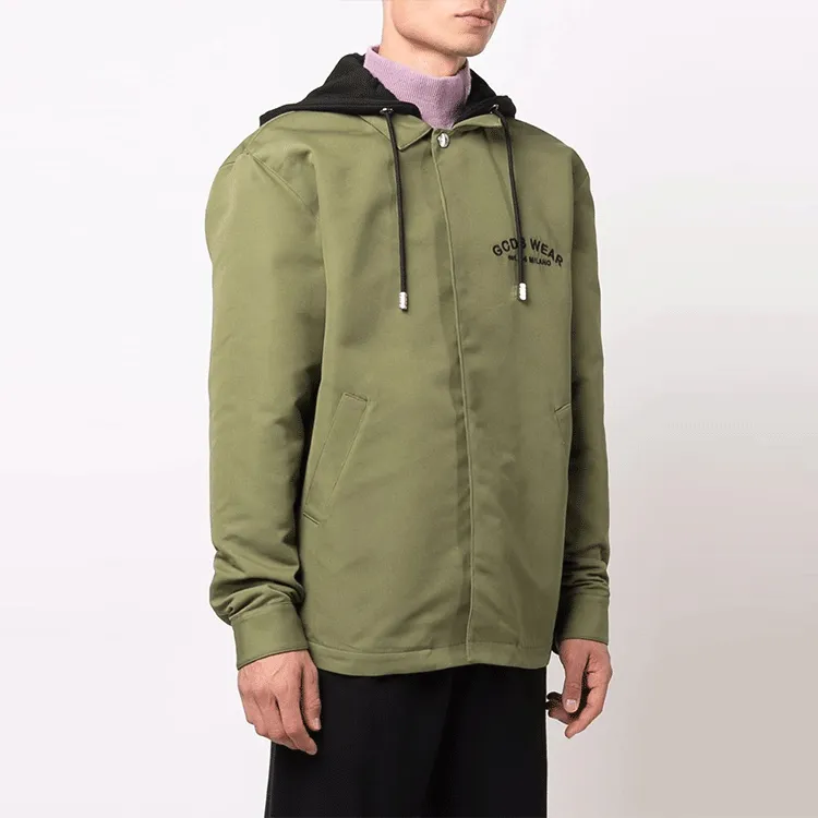 GCDS Jackets Men Green-3